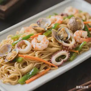 Przene rezance sa morskim plodovima