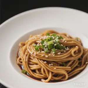 Rezanci sa uljem od mladog luka