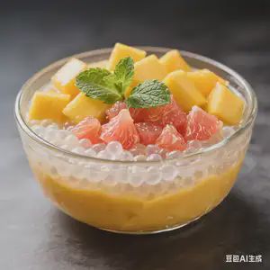 Mango-pomelo sago